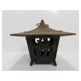 Cast Iron Hanging Japanese Pagoda Lantern