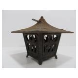 Cast Iron Hanging Japanese Pagoda Lantern