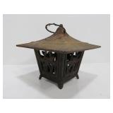Cast Iron Hanging Japanese Pagoda Lantern