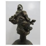 Large Heavy Antique Tibetan Brass/Bronze Bell