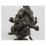Large Heavy Antique Tibetan Brass/Bronze Bell
