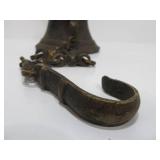 Large Heavy Antique Tibetan Brass/Bronze Bell