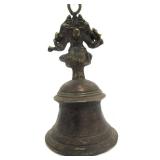 Large Heavy Antique Tibetan Brass/Bronze Bell