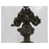 Large Heavy Antique Tibetan Brass/Bronze Bell