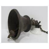Large Heavy Antique Tibetan Brass/Bronze Bell