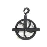 Antique Iron Industrial Rope Pulley