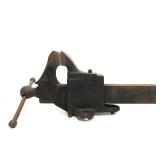 Large Heavy Duty Antique Bench Vise