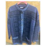 Skjaeveland of Norway Wool Winter Sweater/Jacket - Ladies