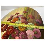 Original Oil on Canvas Floral Still Life Painting by Western American Artist Leonard Lopp (1888-1974)