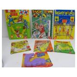 Group of Vintage Bagatelle Games & Vintage Squirt Gun
