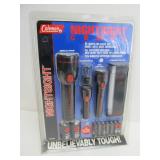 Brand New COLEMAN Portable Cooler & Flashlight Set