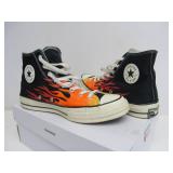 Like-New CONVERSE Chuck Taylor Flaming High Top Shoes - Size 11