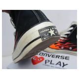 Like-New CONVERSE Chuck Taylor Flaming High Top Shoes - Size 11