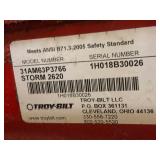 Nice Heavy Duty TROY-BILT Storm 2620 Snowblower