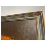 Signed Vintage oil on Canvas Portrait Painting of Mark Twain