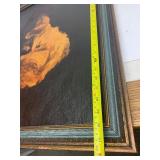 Signed Vintage oil on Canvas Portrait Painting of Mark Twain