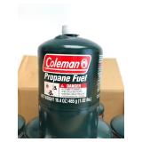10 Brand New COLEMAN Propane Canisters