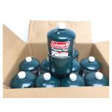 10 Brand New COLEMAN Propane Canisters