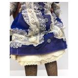 Fantastic Antique German Doll w/Original Outfit