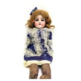 Fantastic Antique German Doll w/Original Outfit