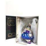 "Muffy Plum Fairy" Glass Christmas Ornament by Christopher Radko