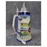 Original Thewalt Covered Beer Stein #1379 - Made in Germany