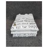 Lot of (4) NEW Small Crewneck Sweatshirts: "Beer is Proof that God Loves Us and Wants Us to Be Happy" - Benjamin Franklin