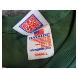 Lot of (4) NEW Small Crewneck Short Sleeved T-Shirts: "Zicke Zacke Zicke Zacke Hoi Hoi Hoi"