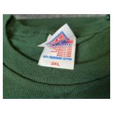 Lot of (4) NEW 3XL Crewneck Short Sleeved T-Shirts: "Zicke Zacke Zicke Zacke Hoi Hoi Hoi"