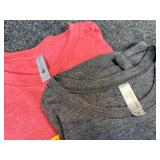 Lot of (3) NEW Ladies Medium Short Sleeved T-Shirts, Various Imprints, (1) NEW Ladies Large T-Shirt, "GermansHaveMoreFun.com"