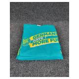 Lot of (5) NEW Small Short Sleeved T-Shirts: "GermansHaveMoreFun.com"