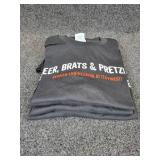 Lot of (4) NEW Medium Short Sleeved T-Shirts: "Beer, Brats & Pretzels - German Engineering at its Finest"