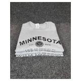 Lot of (3) NEW XL Short Sleeved T-Shirts: "Life is Good in New Ulm, Minnesota"