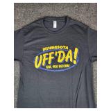 Lot of (2) NEW Small and (1) NEW Medium Short Sleeved T-Shirts: "Minnesota UFF