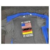 Lot of (4) NEW Short Sleeved T-Shirts, Various Imprints; (2) Large, (1) XL, (1) 3XL