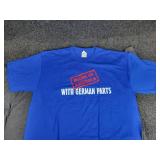 Lot of (4) NEW Short Sleeved T-Shirts, Various Imprints; (2) Large, (1) XL, (1) 3XL