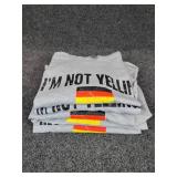 Lot of (5) NEW 3XL Short Sleeved T-Shirts: "I