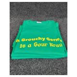 Lot of (3) NEW XL Short Sleeved T-Shirts: "A Grouchy German is a Sour Kraut"