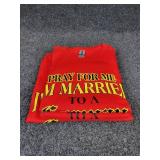 Lot of (3) NEW 2XL Short Sleeved T-Shirts: "Pray for Me I