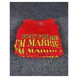 Lot of (5) NEW 3XL Short Sleeved T-Shirts: "Pray for Me I