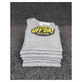 Lot of (5) NEW 12 Mo. and (1) 18 Mo. Short Sleeved Infant Onesies: "Minnesota UFF