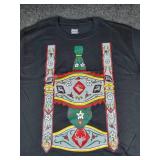 Lot of (5) NEW Short Sleeved T-Shirts, (2) Small, (1) Medium, (2) Large