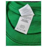 Lot of (4) NEW Small Short Sleeved T-Shirts - (2) Red, (2) Green