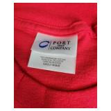 Lot of (4) NEW Medium Short Sleeved T-Shirts - (2) Red, (2) Green