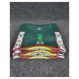 Lot of (4) NEW Short Sleeved T-Shirts, (3) Medium, (1) Large