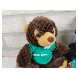 (2) New Ulm, MN Plush Toys - Bear and Beaver - Really Soft!