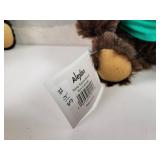 (2) New Ulm, MN Plush Toys - Bear and Beaver - Really Soft!