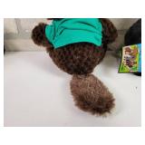 (2) New Ulm, MN Plush Toys - Bear and Beaver - Really Soft!