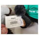 (2) New Ulm, MN Plush Toys - Bear and Beaver - Really Soft!