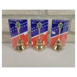 (3) Hermann the German Collectable Bells